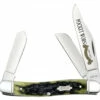 Case Stockman 38197 Pocket Worn® 25th Anniversary Olive Green Bone Handle (6347 SS)