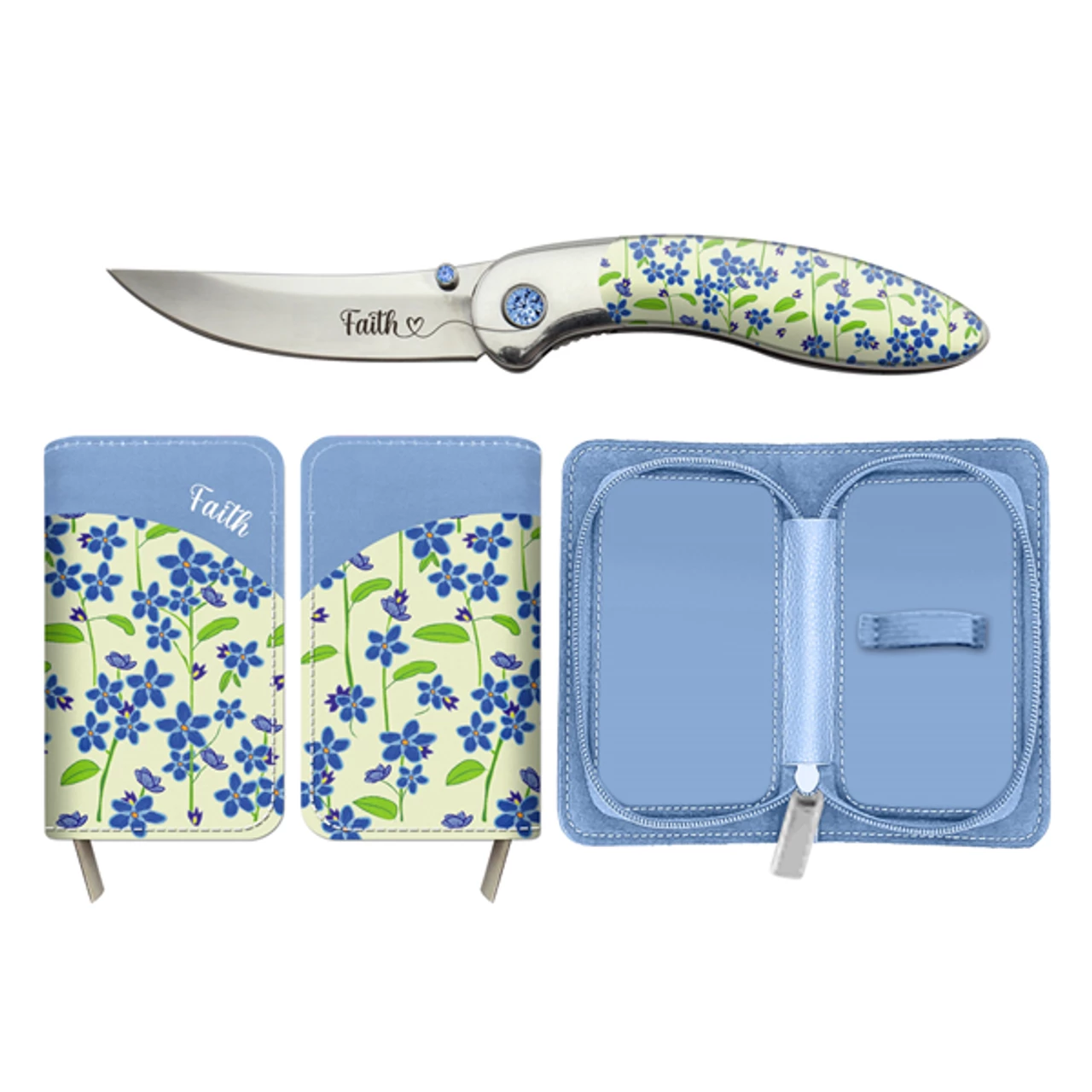 Brighten Blades Faith Aluminum (2.56" Mirror 8Cr13MoV) BB003 3 Brighten Blades Faith Aluminum (2.56" Mirror 8Cr13MoV) BB003 - Image 3