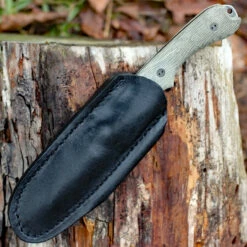 Bradford Guardian3 3D, 3.50" N690 Sheepsfoot Nimbus Blade, OD Green Linen Micarta Handle -Knifeworks Sales Shop 3sf102n 1 21311.1566586022