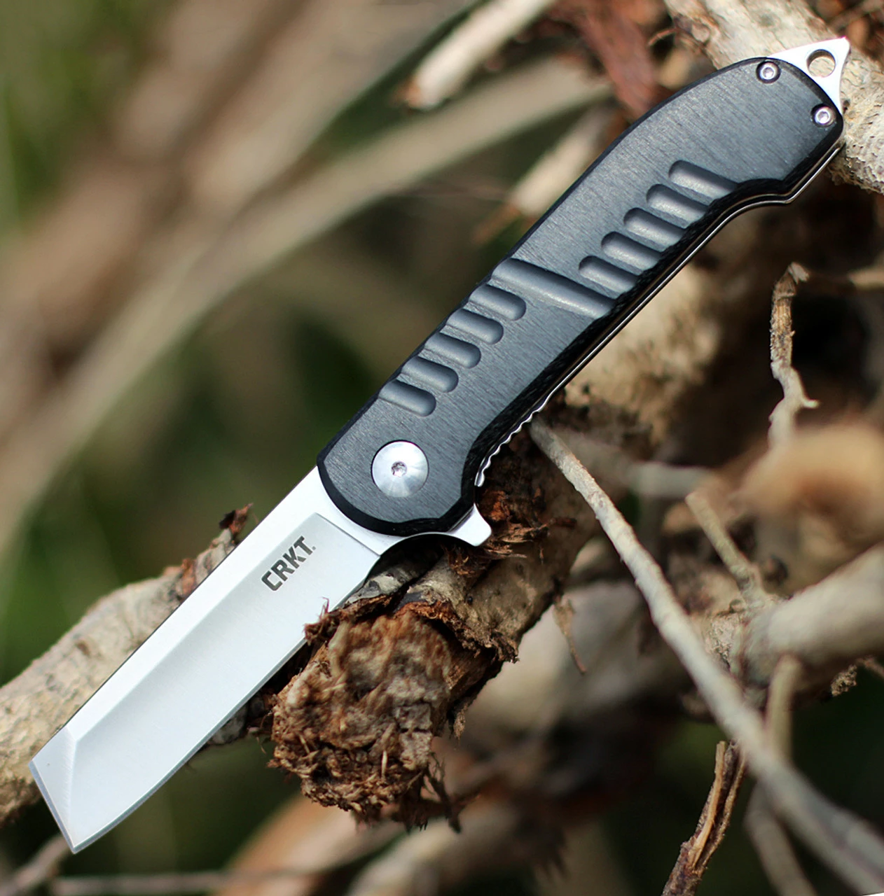 CRKT 4031 Razel GT Assisted Opening, 3.02" 8Cr13MoV Satin Plain Blade, Aluminum Handle 1 CRKT 4031 Razel GT Assisted Opening, 3.02" 8Cr13MoV Satin Plain Blade, Aluminum Handle