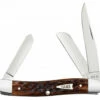 Case Medium Stockman 42651 Brown Bone Handle (6318 SS)
