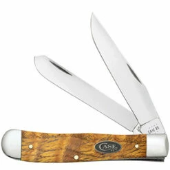 Case Trapper 47120- Yellow Curly Oak (7254 SS)