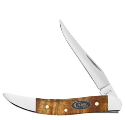 Case Small Texas Toothpick 47125- Yellow Curly Oak (710096 SS)