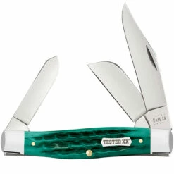 Case Large Stockman 48939 - Jade Bone Handle (6375 SS)