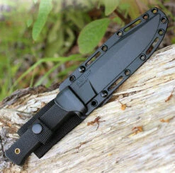 Cold Steel 49LCK SRK, 6" SK-5 Plain Blade, Black Kray-Ex Handle -Knifeworks Sales Shop 49lck.3 54871.1566586005