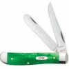 Case Mini Trapper 52824 Brilliant Green Bone (6207 SS)