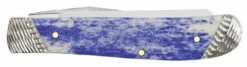 Case Smooth Ultraviolet Mini Trapper, 2.7" Tru-Sharp Stainless, Mirror-Polished Blade, Ultraviolet Bone Smooth Handle -Knifeworks Sales Shop 53243.2 30903.1566586092