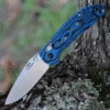 Doug Ritter Mini-RSK® MK1-G2 Knifeworks Exclusive - G-Mascus® Blue G-10/Stonewashed