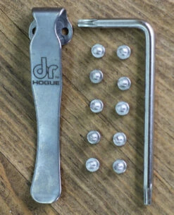 Doug Ritter Mini-RSK® Mk1-G2 Stonewashed Pocket Clip & Torx Screw Kit