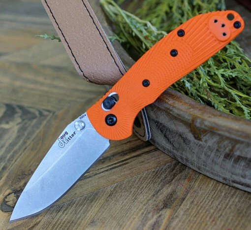 Doug Ritter Mini-RSK® MK1-G2 Knifeworks Exclusive - Orange/ Stonewashed. 3 Doug Ritter Mini-RSK® MK1-G2 Knifeworks Exclusive - Orange/ Stonewashed. -Knifeworks Sales Shop 54194 75548.1588688955