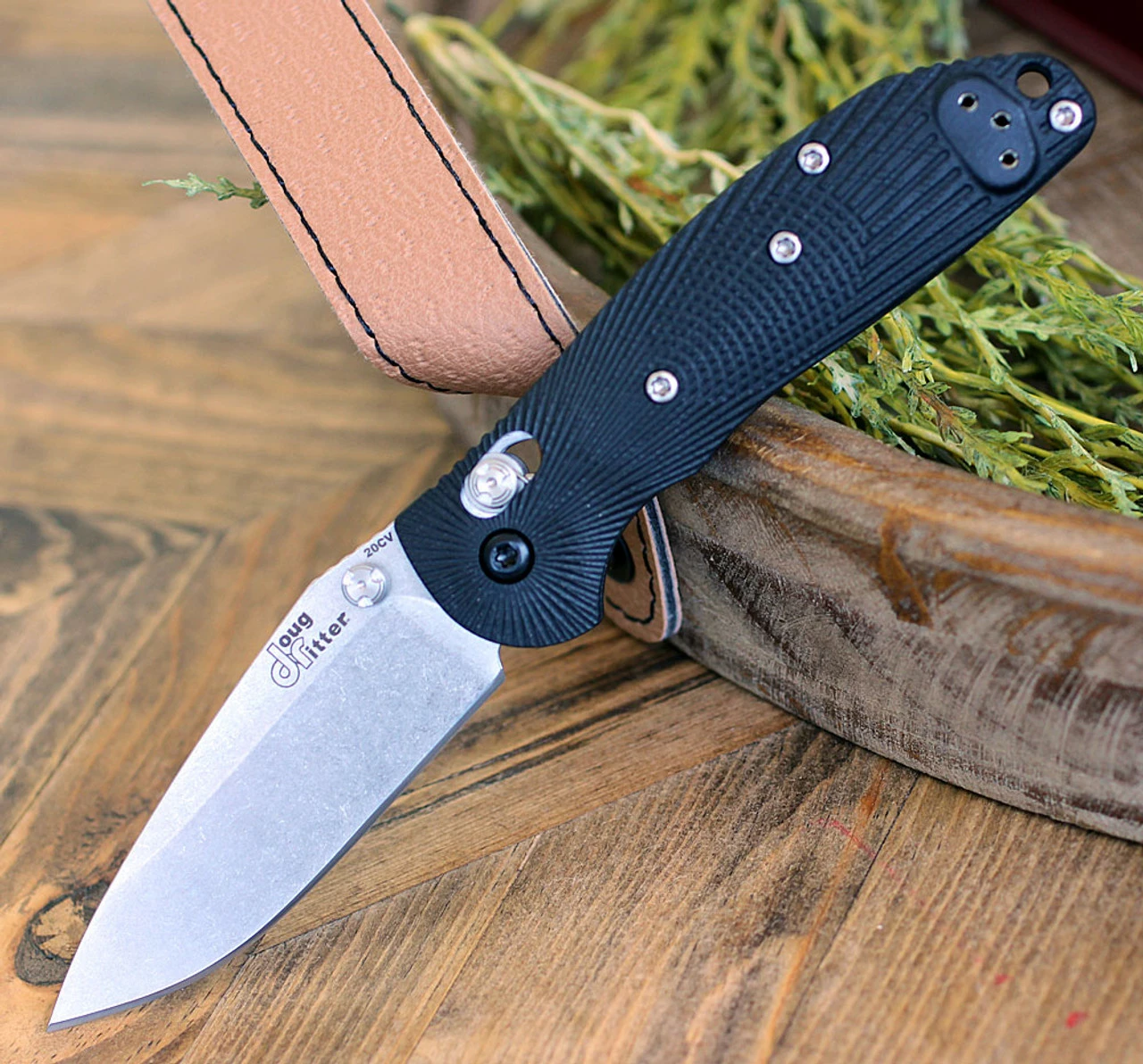 Doug Ritter Mini-RSK® MK1-G2 Knifeworks Exclusive - Black / Stonewashed 5 Doug Ritter Mini-RSK® MK1-G2 Knifeworks Exclusive - Black / Stonewashed - Image 5