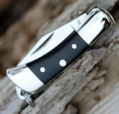 Cold Steel 54VPL Charm, 1.25" S35VN Plain Blade, Black Micarta Handle -Knifeworks Sales Shop 54vpl.2 13817.1666985918