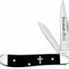 Case Peanut Religious Sayings - Jeremiah 29:11 - 60866 Embellished Smooth Black Synthetic Handle (2220 SS)