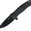 CRKT Dextro - Blk Alum ( 3.18" Blk D2) 6295