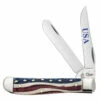 Case 64135 Star Spangled Natural Bone Mini Trapper (6207 SS)