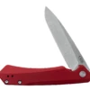 Case Kinzua- Red Alum (3.4" Satin S35VN) 64661