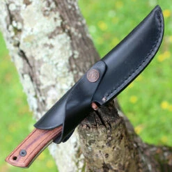 Case Hunter 66661 - Blk Rust Wood (4.5" Composite Blade) FB1045 420 HC SS -Knifeworks Sales Shop 66661.1 51653.1680549334