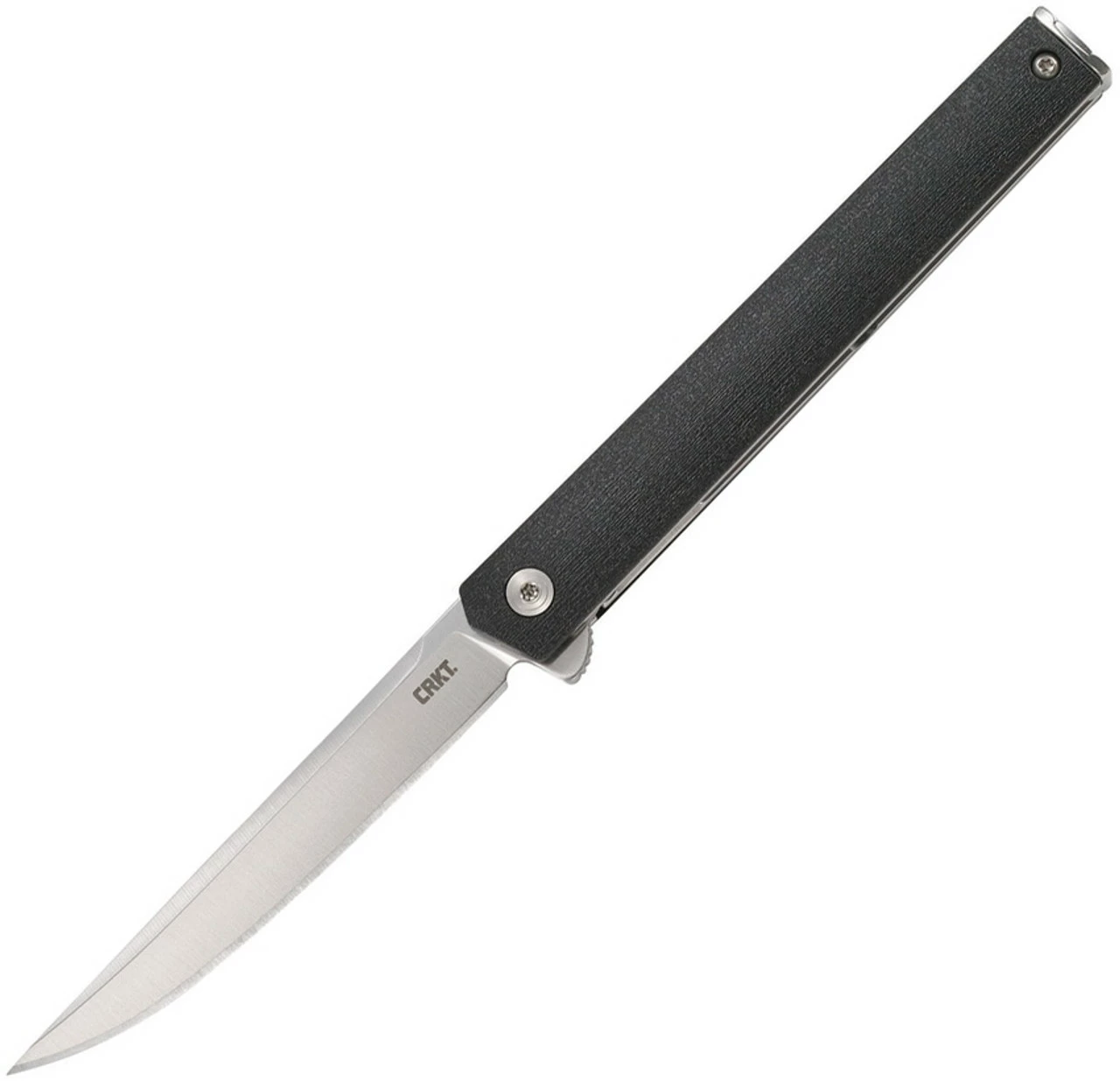 CRKT CEO Flipper - Black GRN (3.34" AUS 8 Satin) 7097 1 CRKT CEO Flipper - Black GRN (3.34" AUS 8 Satin) 7097