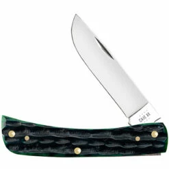 Case Sod Buster Jr 75832- Deep Canyon Hunter Green Bone (6137 SS)