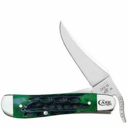 Case Russlock 75838- Deep Canyon Jig Hunter Green Bone (61953L SS)