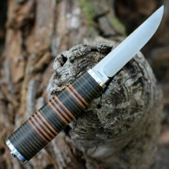 Andersson & Copra Scandinavian Sportsman Model 2 - Stacked Leather (3.54" AEB-L) 6 Andersson & Copra Scandinavian Sportsman Model 2 - Stacked Leather (3.54" AEB-L) -Knifeworks Sales Shop ACSS2ST.1 60520.1666640010