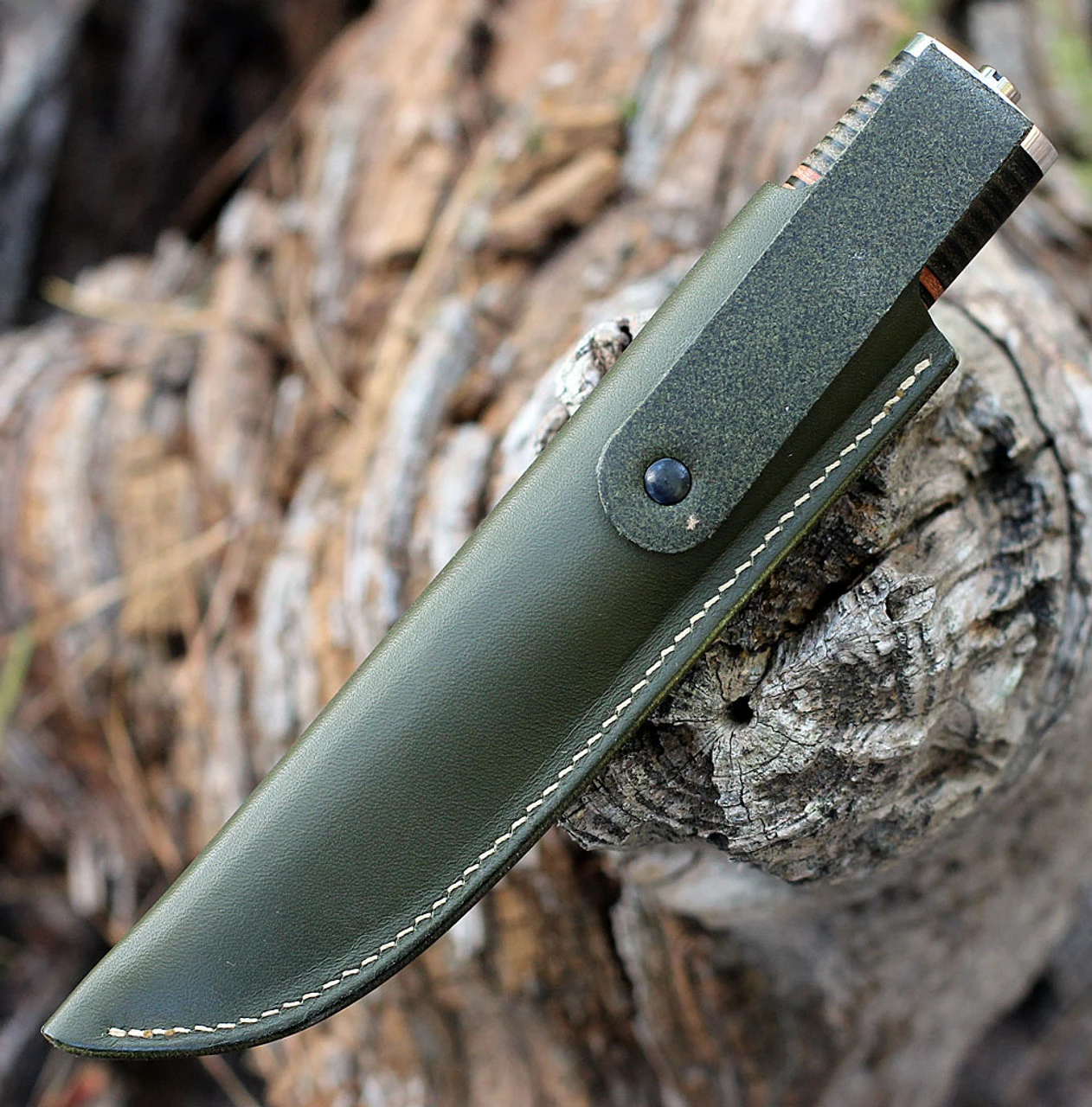 Andersson & Copra Scandinavian Sportsman Model 2 - Stacked Leather (3.54" AEB-L) 2 Andersson & Copra Scandinavian Sportsman Model 2 - Stacked Leather (3.54" AEB-L) - Image 2