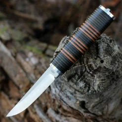 Andersson & Copra Scandinavian Sportsman Model 2 - Stacked Leather (3.54" AEB-L)