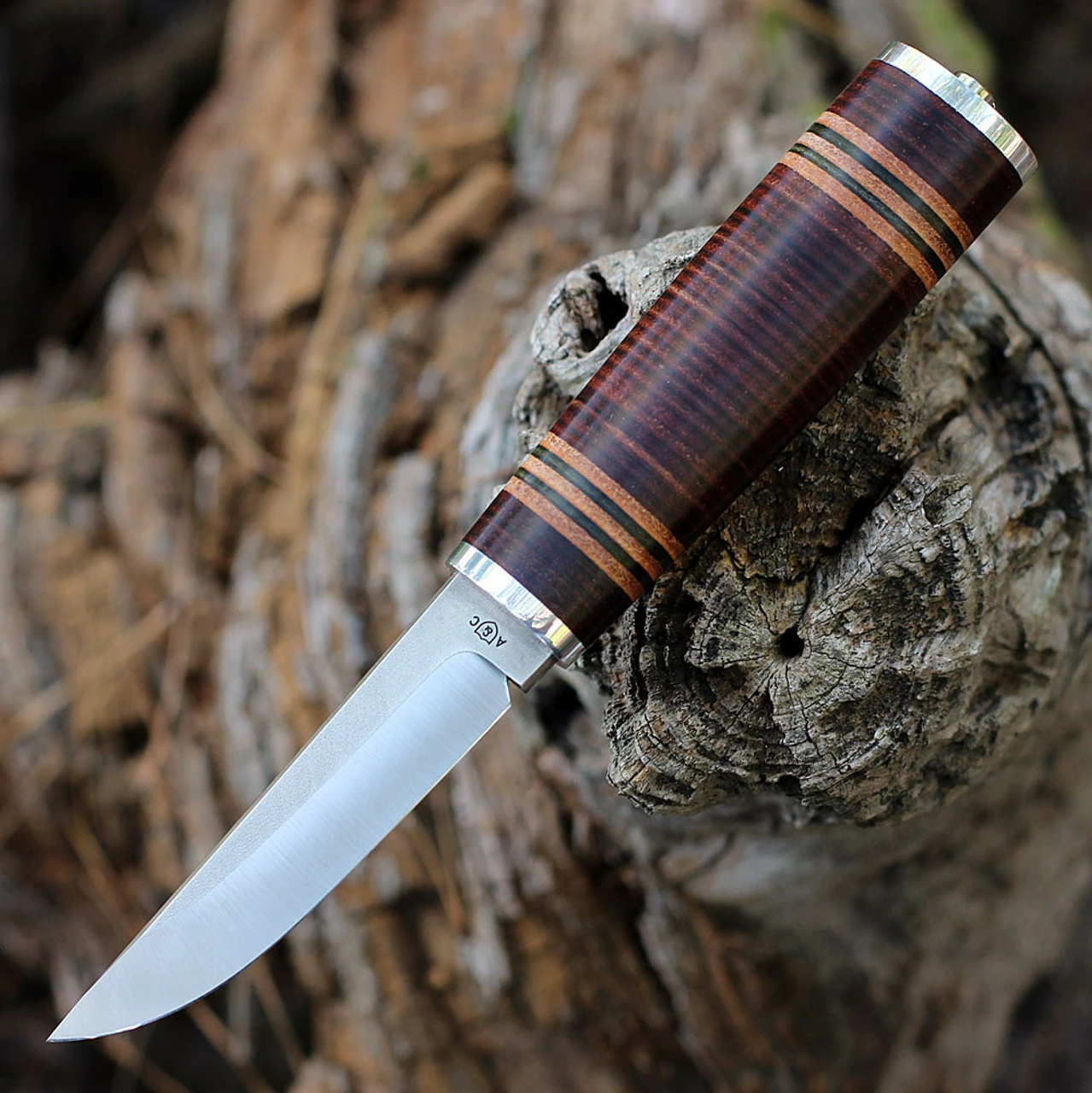 Andersson & Copra Scandinavian Sportsman Model 3 - Stacked Leather (3.54" AEB-L) 1 Andersson & Copra Scandinavian Sportsman Model 3 - Stacked Leather (3.54" AEB-L)