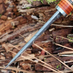 Andersson & Copra Scandinavian Sportsman Model 4 - Stacked Leather (3.54" Damasteel) -Knifeworks Sales Shop ACSS4DA 16100.1676565069