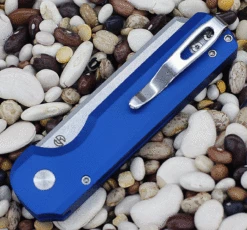 Arcform Slimfoot Automatic - Blue Alum (3.1" 154CM SW) ARC-061 -Knifeworks Sales Shop AF34855.1 95757.1653159430