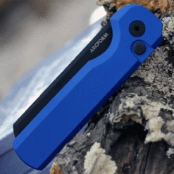 Arcform Slimfoot Automatic - Blue Alum (3.1" 154CM Blk) ARC-071 -Knifeworks Sales Shop AF36470.3 19509.1653160470