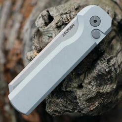 Arcform Slimfoot Automatic - Gray Alum (3.1" 154CM SW) ARC-103 -Knifeworks Sales Shop AF40245.5 41316.1653319583