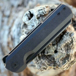 Arcform Darcform Slimfoot Folding - Blk Ti /Blk G-10 (3.5" M390 Blk) ARC-118 -Knifeworks Sales Shop AF45154.3 40531.1646164241