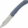 Artisan Cutlery Biome ATZ-1840P-BU, 2.8" Sandvik 12C27 Stonewashed Plain Blade, Blue G-10 Handle