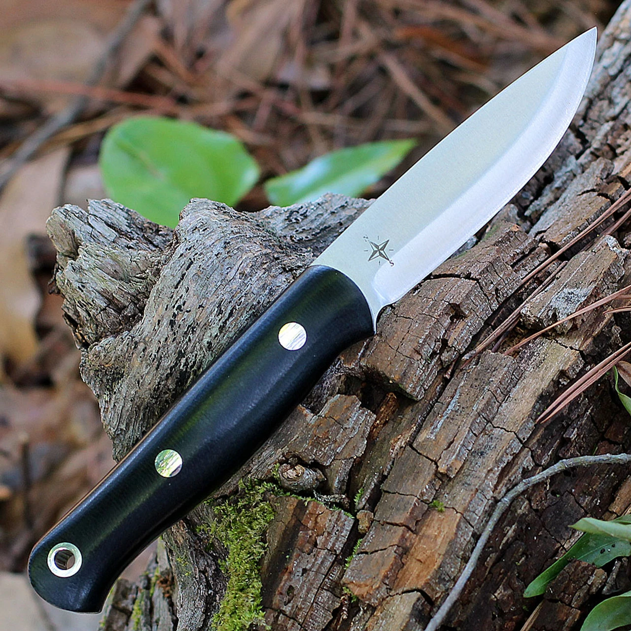 Bark River Ultra Lite Bushcrafter - Blk Canvas Micarta (3.25" CPM-3V Satin) 2 Bark River Ultra Lite Bushcrafter - Blk Canvas Micarta (3.25" CPM-3V Satin) - Image 2