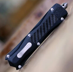 CobraTec Knives Black King Cobra - Blk Aluminum (4" D2 Steel) BLKKCDAG2SS -Knifeworks Sales Shop BLKKCDAG2SS.3 35086.1611934007