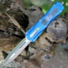 CobraTec Knives Blue King Cobra (4" D2 Dagger) BLUKCDAGNS