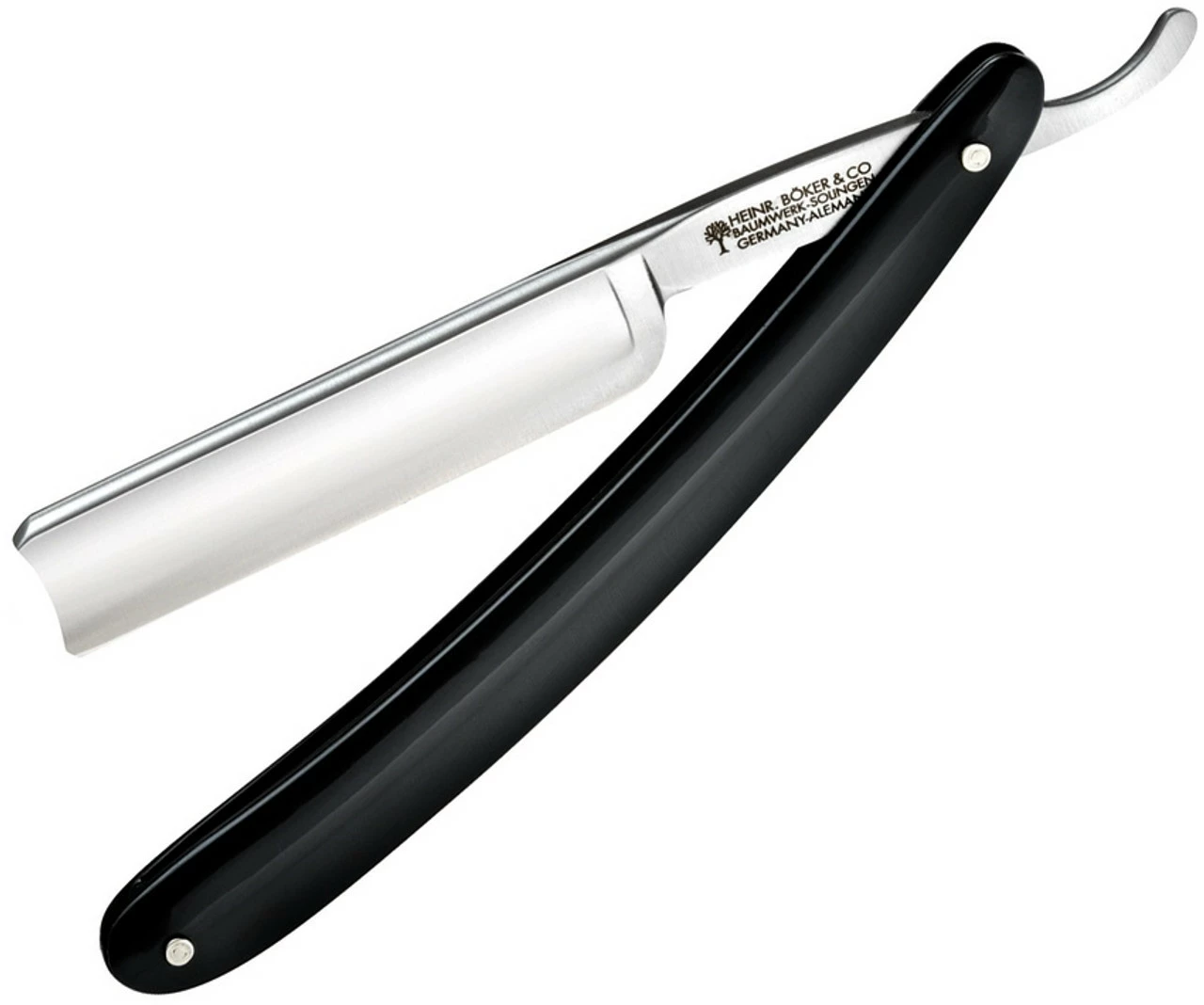 Boker Classic Razor - Blk Synthetic (5/8" SS Spanish Head) 140552 1 Boker Classic Razor - Blk Synthetic (5/8" SS Spanish Head) 140552