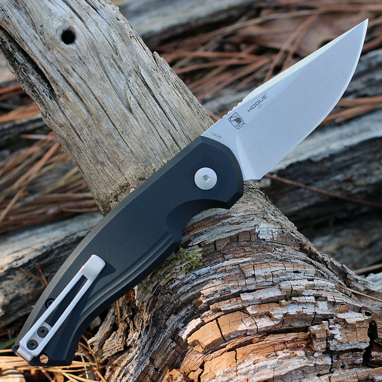 Boker Plus Karakurt Automatic Blk Alum (3.1" 154CM Satin) 01BO363 2 Boker Plus Karakurt Automatic Blk Alum (3.1" 154CM Satin) 01BO363 - Image 2