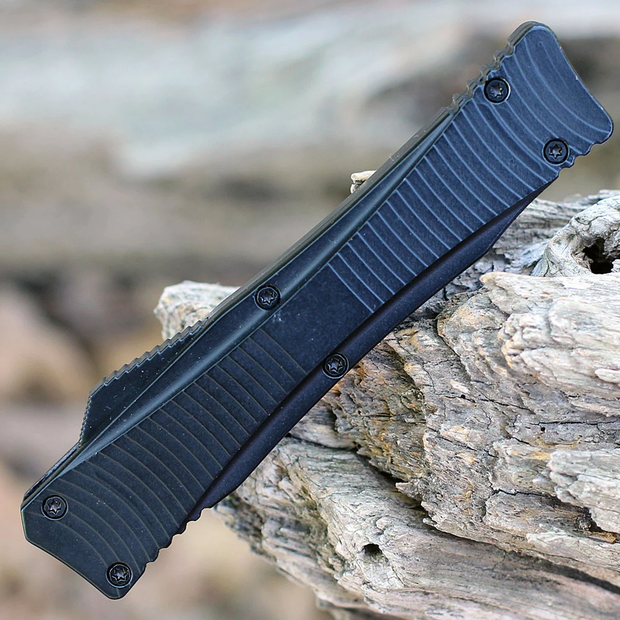 Boker Plus Dagger 2.0 OTF Automatic Blk Alum (3.4" D2 Blk Dagger) 06EX244 3 Boker Plus Dagger 2.0 OTF Automatic Blk Alum (3.4" D2 Blk Dagger) 06EX244 - Image 3