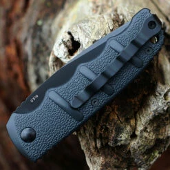 Boker Plus Kalashnikov 74 Automatic - Blk Alum. (3.25" D2 Blk Tanto) 01KALS101N 7 Boker Plus Kalashnikov 74 Automatic - Blk Alum. (3.25" D2 Blk Tanto) 01KALS101N -Knifeworks Sales Shop BOKAKALS101N.2 87756.1646856526