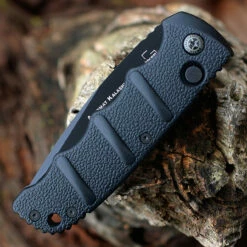 Boker Plus Kalashnikov 74 Automatic - Blk Alum. (3.25" D2 Blk Tanto) 01KALS101N 6 Boker Plus Kalashnikov 74 Automatic - Blk Alum. (3.25" D2 Blk Tanto) 01KALS101N -Knifeworks Sales Shop BOKAKALS101N.3 03257.1646856526