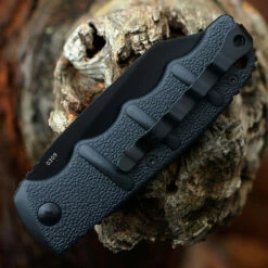 Boker Plus Kalashnikov 74 Automatic - Blk Alum. (3.25" D2 BLK Sheepfoot Blade) 01KALS104N 7 Boker Plus Kalashnikov 74 Automatic - Blk Alum. (3.25" D2 BLK Sheepfoot Blade) 01KALS104N -Knifeworks Sales Shop BOKAKALS104N.3 43883.1646854645