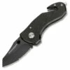 Boker Magnum Compact Rescue 01MB456, 1.88" 440A Part Serrated Blade, Aluminum Handle
