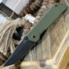 Boker Plus Kihon A/O - OD Green G-10 (3.38" D2 Blk) 01BO164