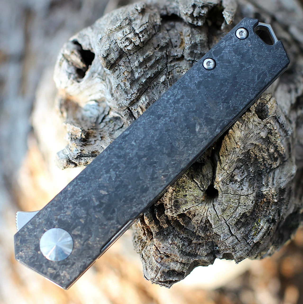 Boker Plus Kwaiken Compact Flipper Marble CF (3" D2 Satin) 01BO231 3 Boker Plus Kwaiken Compact Flipper Marble CF (3" D2 Satin) 01BO231 - Image 3