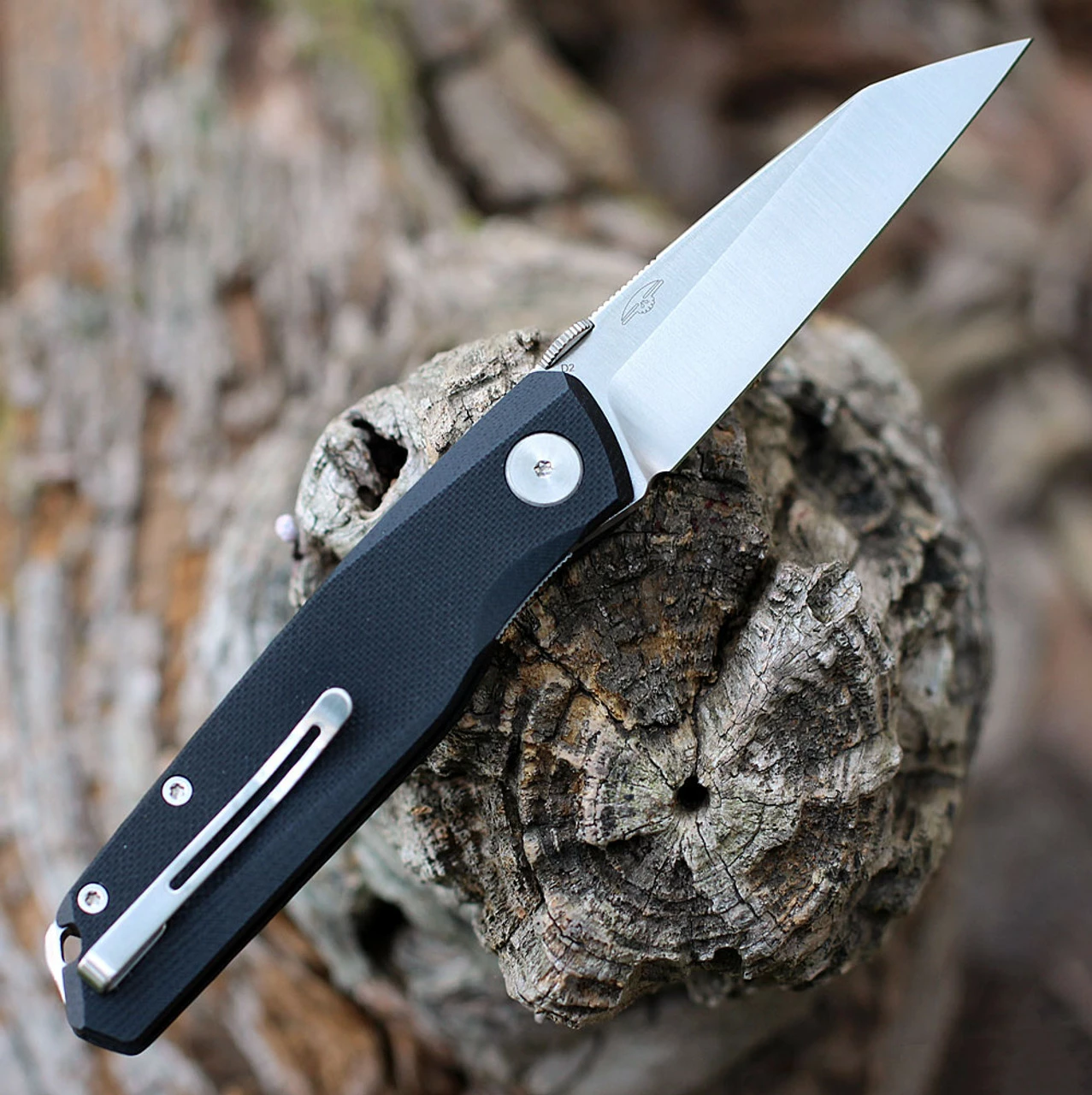 Boker Plus Connector Blk G10 (3"D2 Satin Wharncliffe) 01BO354 2 Boker Plus Connector Blk G10 (3"D2 Satin Wharncliffe) 01BO354 - Image 2