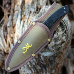 Browning Primal Gut Tool - Blk Polymer (3.13" 8Cr13MoV Gut Hook) 3220424B -Knifeworks Sales Shop BR0424B.1 14518.1647012145