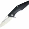 Brous Blades Division Liner Lock Flipper -Blk Polymer (4.5" D2) BRBM005