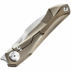 Bestech Knives Ivy BT2004B Flipper Knife, 3" S35VN Satin Hawkbill Blade, Bronze Titanium Handles 3 Bestech Knives Ivy BT2004B Flipper Knife, 3" S35VN Satin Hawkbill Blade, Bronze Titanium Handles -Knifeworks Sales Shop BTKT2004B 1 01403.1603292071